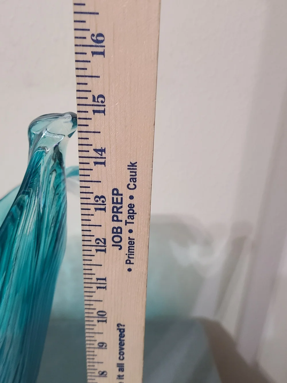 Blue‎ Handblown Art Glass Vase